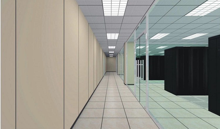 機(jī)房防靜電地板效果圖