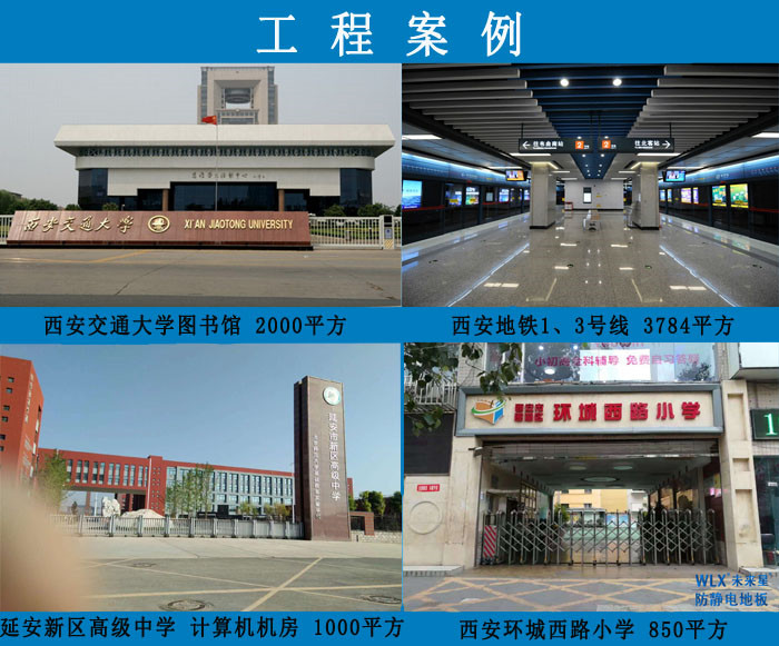 未來星防靜電地板工程案例