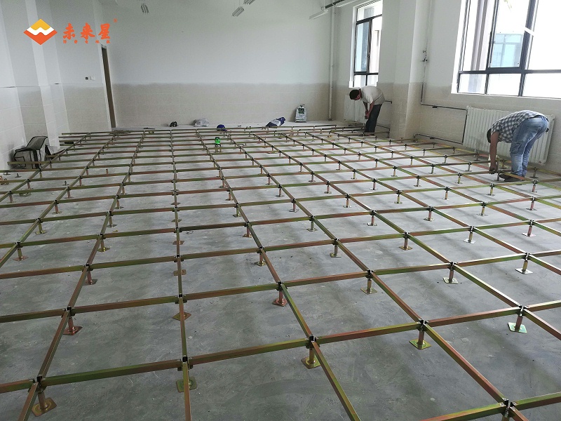 安裝機(jī)房防靜電地板